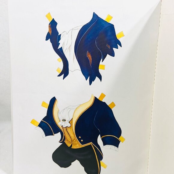 Vintage Beauty & the Beast Disney Paper Doll  Booklet - Unused/New - Picture 6 of 9